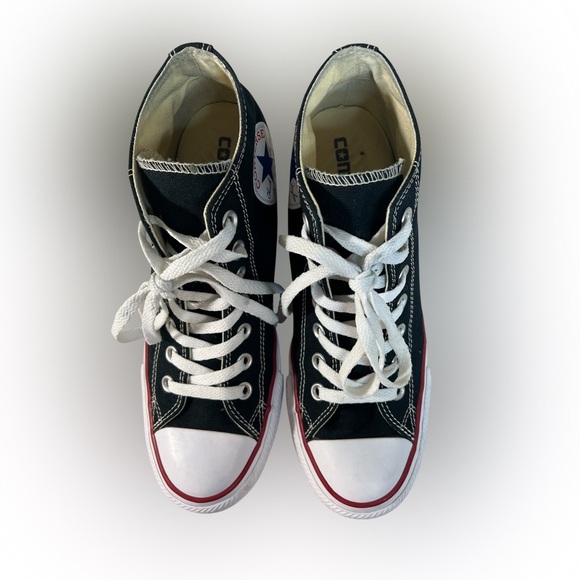 Converse Chuck Taylor All Star Hidden Heel Wedge, Women’s, Black/White, 8.5 - Picture 8 of 9